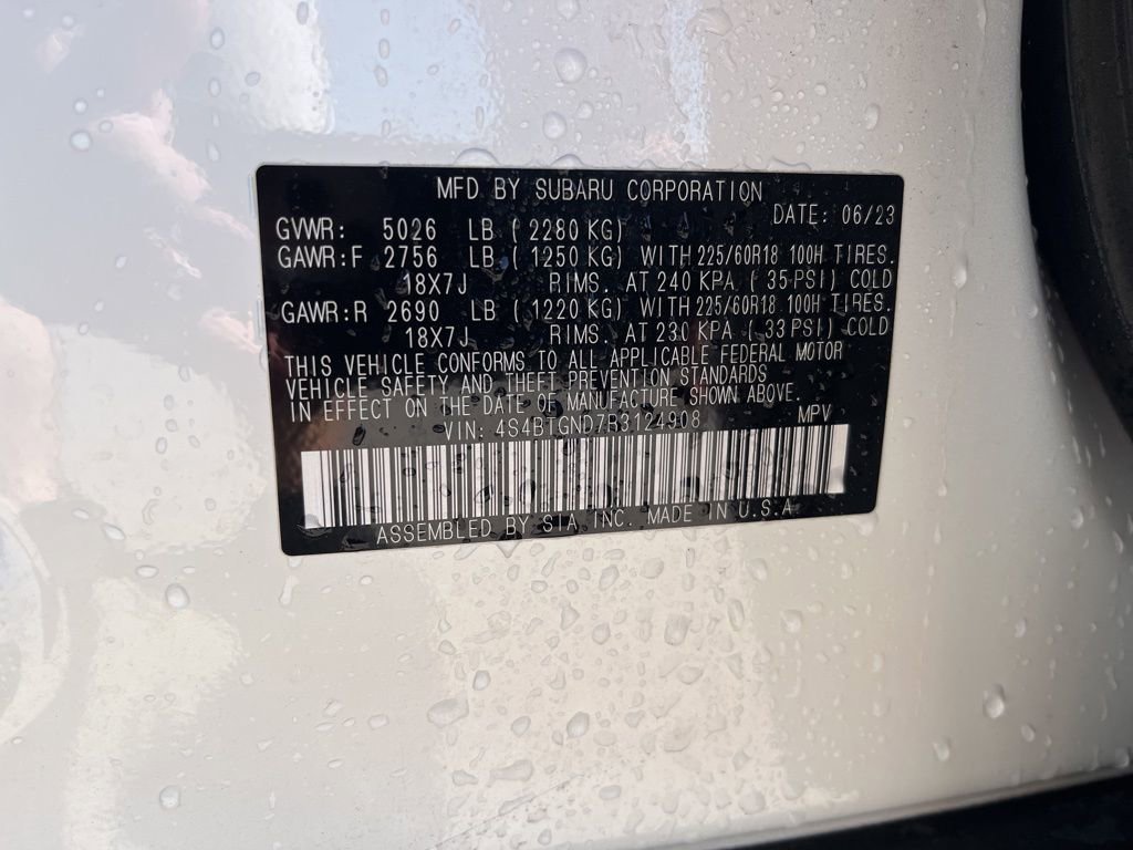 Used 2024 Subaru Outback Limited XT image 11