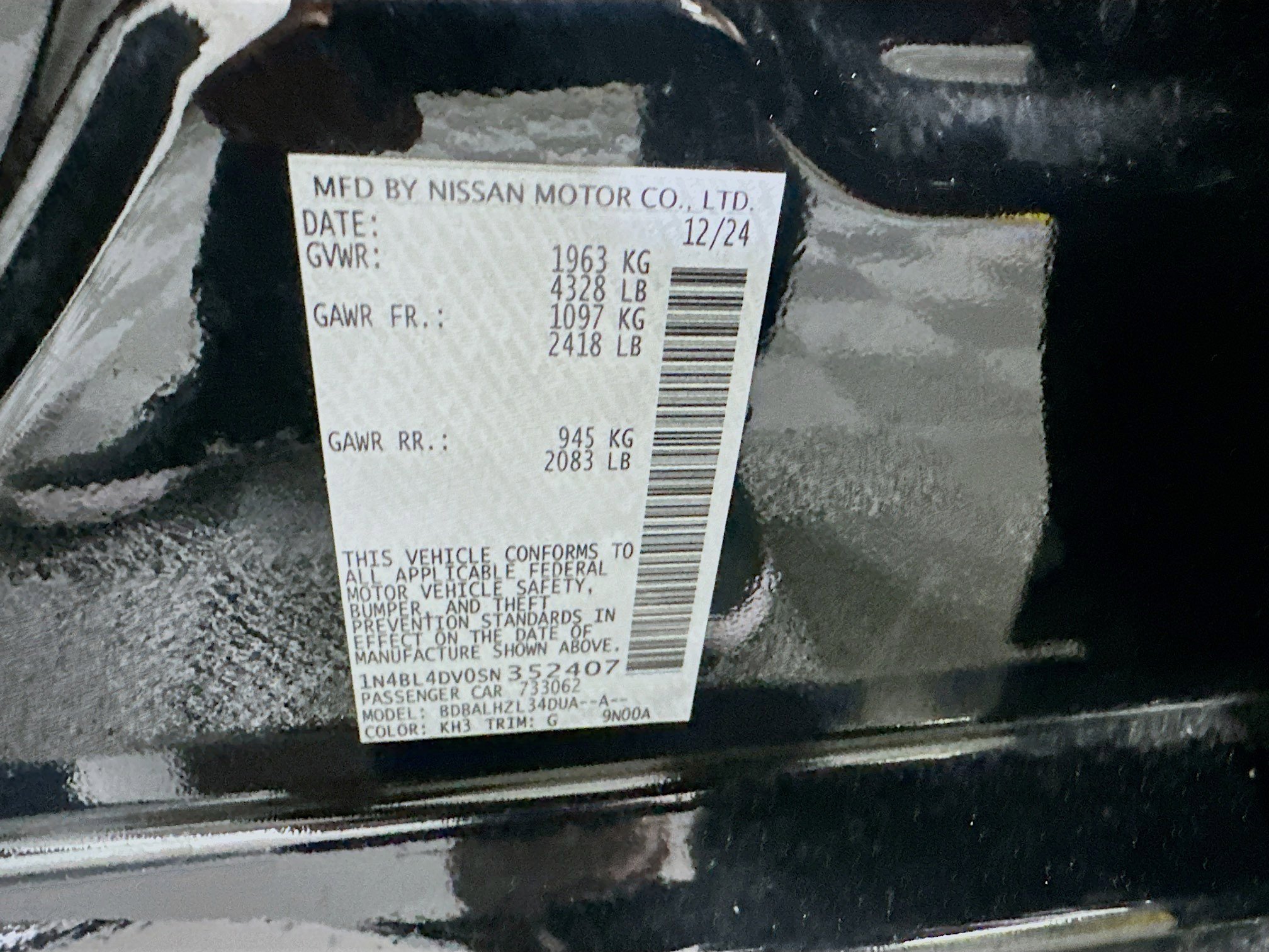 Used 2025 Nissan Altima 2.5 SV FWD image 12