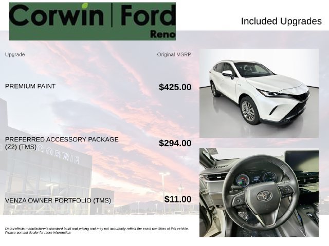 Used 2021 Toyota Venza Limited AWD/4WD image 3