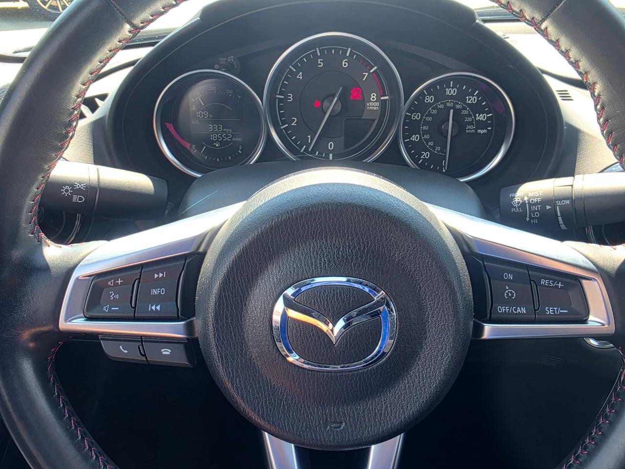 Used 2018 MAZDA MX-5 Miata Club w/ Brembo/BBS Recaro Package RWD image 12