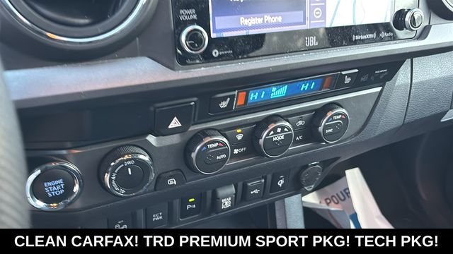 Used 2021 Toyota Tacoma TRD Sport w/ TRD Premium Sport Package AWD/4WD image 17