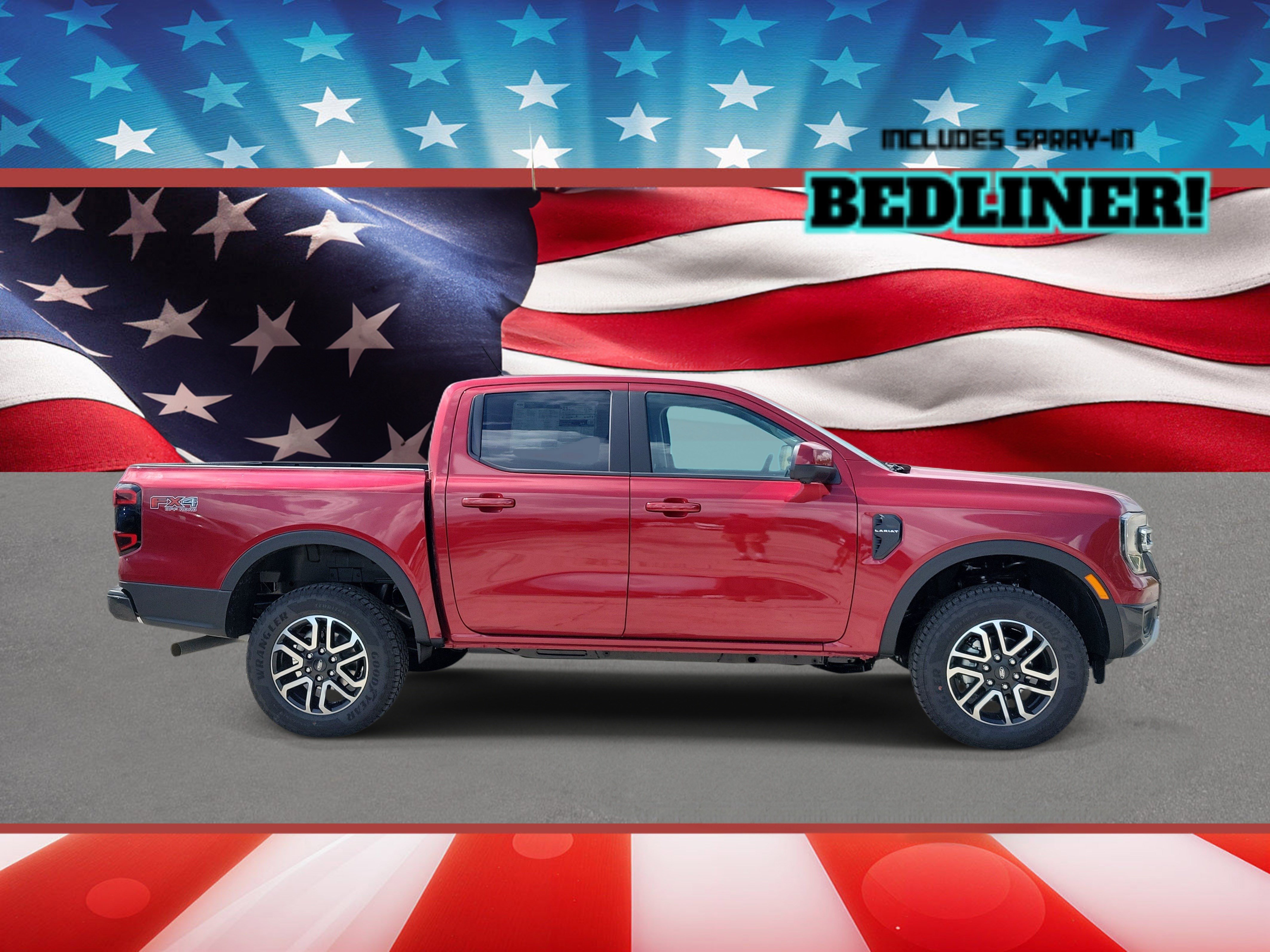 New 2026 Ford Ranger Lariat w/ FX4 Off-Road Package