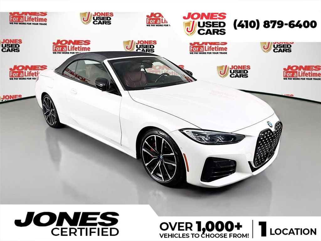 Used 2021 BMW M440i Convertible w/ Premium Package image 1