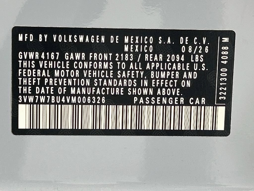 New 2027 Volkswagen Jetta SE FWD image 33