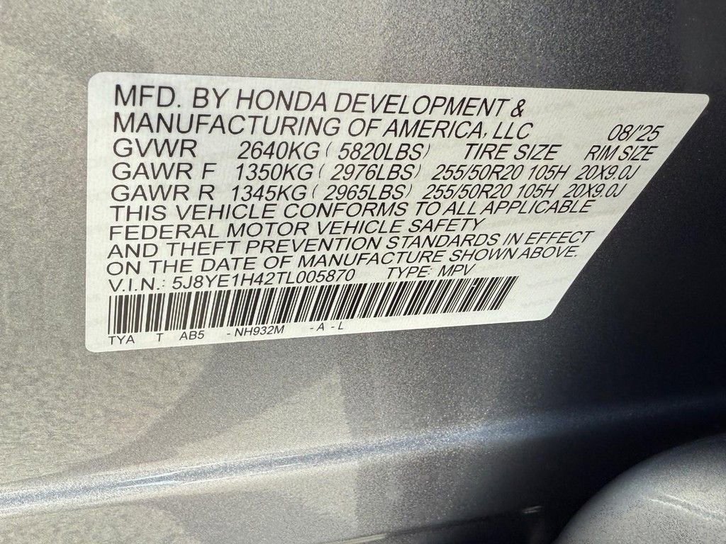 Certified 2026 Acura MDX w/ Technology Package image 21