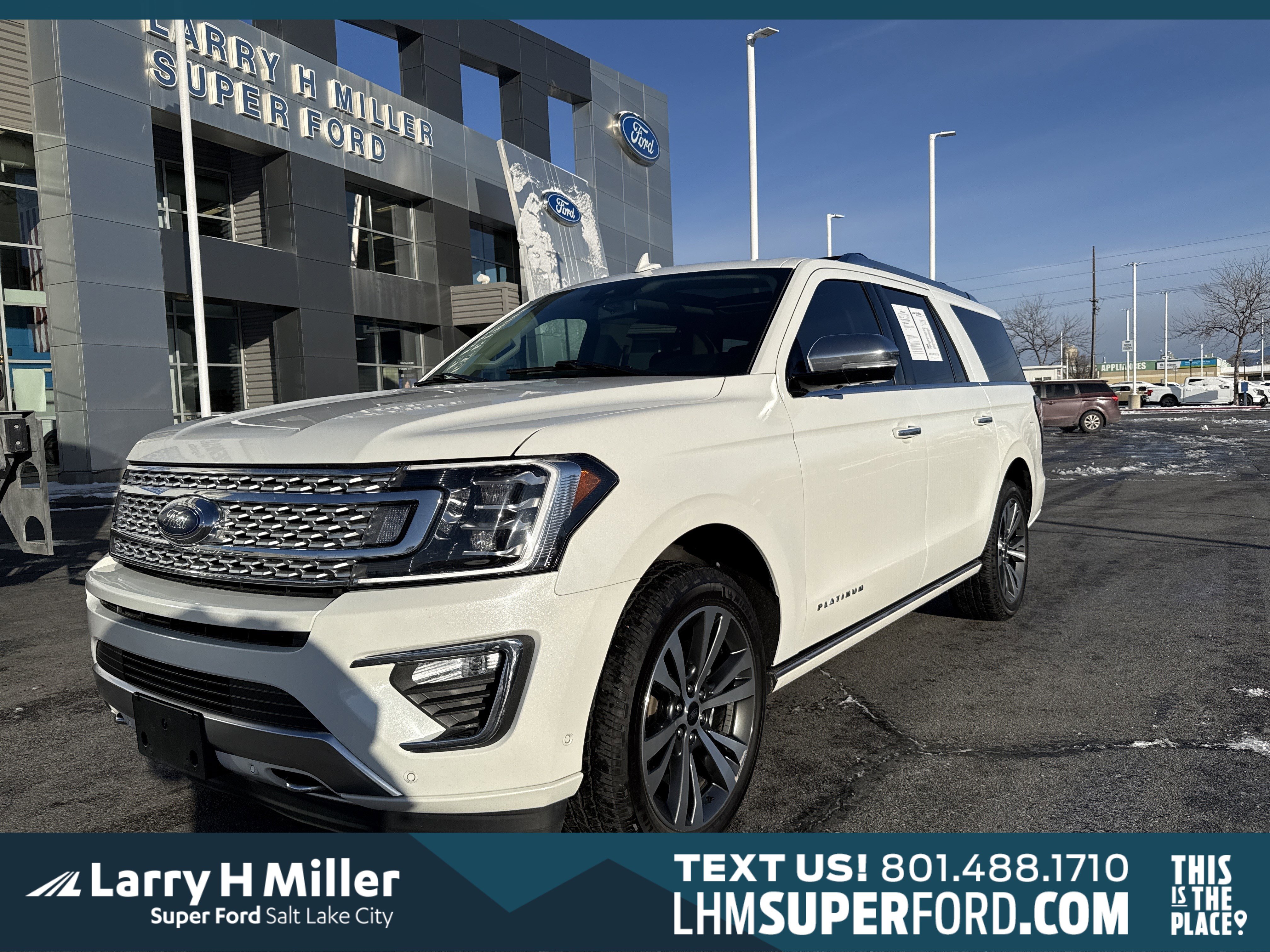 Certified 2021 Ford Expedition Max Platinum image 1