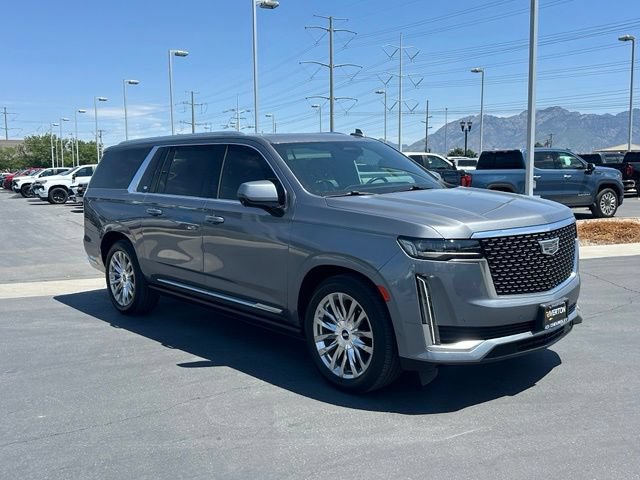 Certified 2021 Cadillac Escalade ESV Premium Luxury w/ Driver Assist Tech Package AWD/4WD image 9