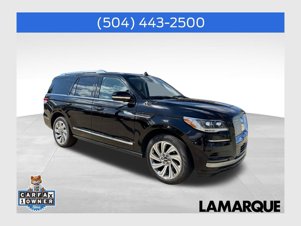 Certified 2024 Lincoln Navigator Reserve
