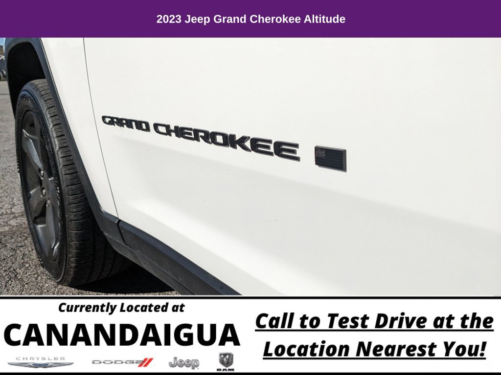 Used 2023 Jeep Grand Cherokee Altitude AWD/4WD image 26