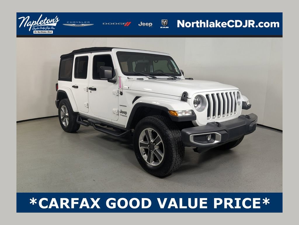 Used 2019 Jeep Wrangler Unlimited Sahara AWD/4WD image 1