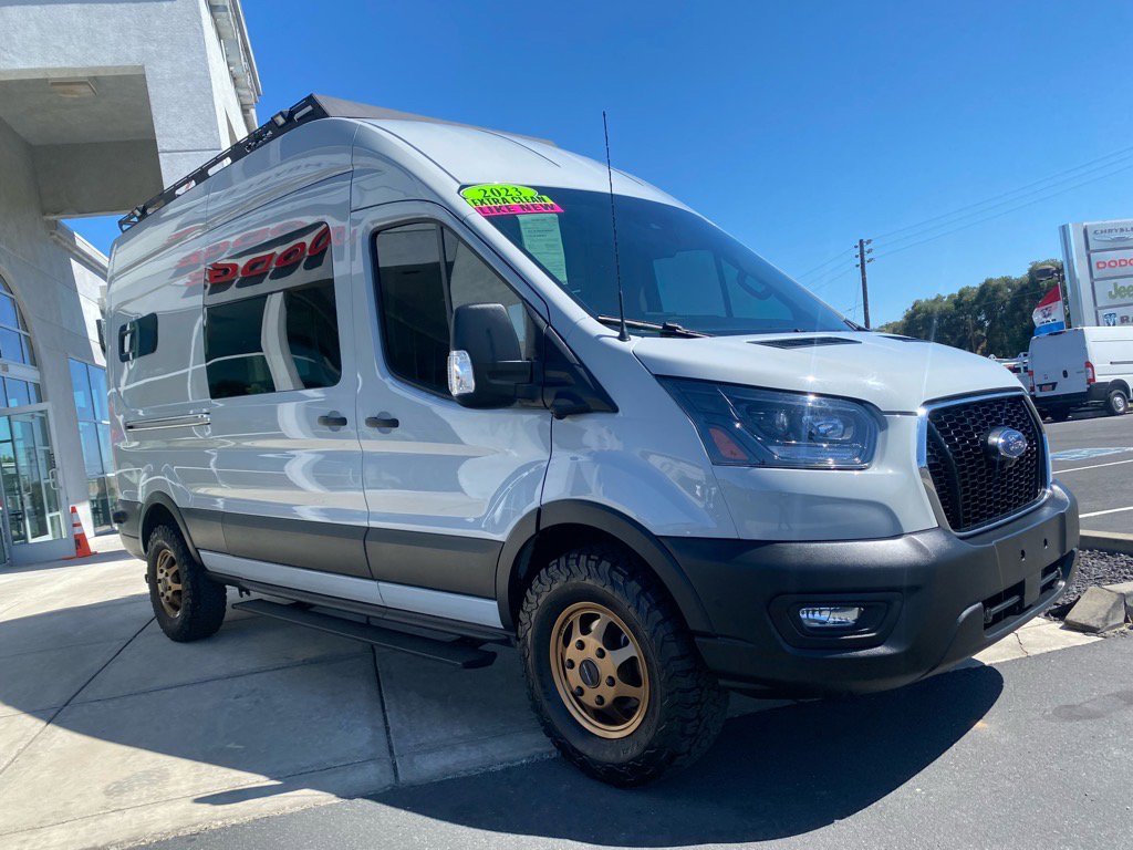 Used 2023 Ford Transit 250 148 High Roof AWD w/ Upfitter Package image 13