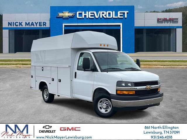 New 2025 Chevrolet Express 3500 w/ Power Convenience Package RWD image 1