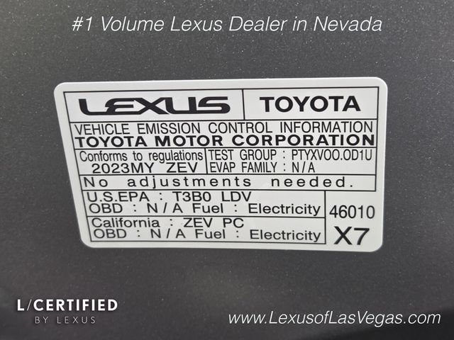 Certified 2023 Lexus RZ 450e Premium w/ Technology Package AWD/4WD image 27
