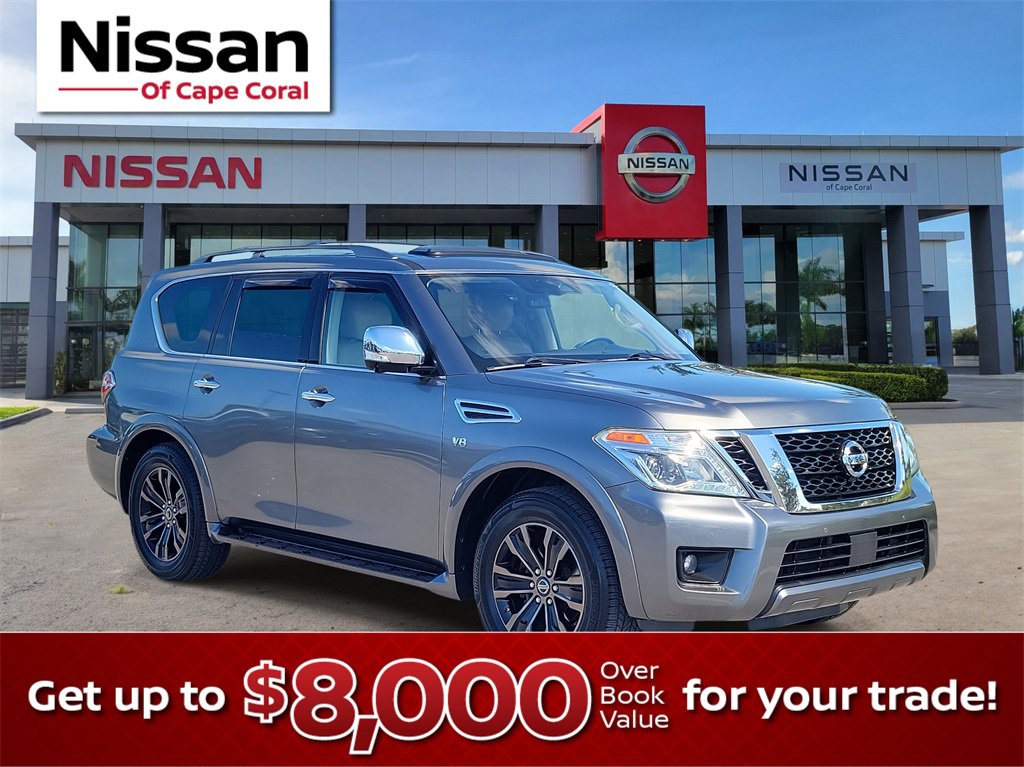 Used 2019 Nissan Armada Platinum w/ Interior Lighting Package