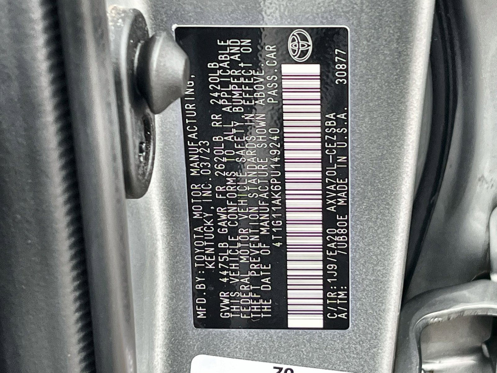 Used 2023 Toyota Camry SE image 27