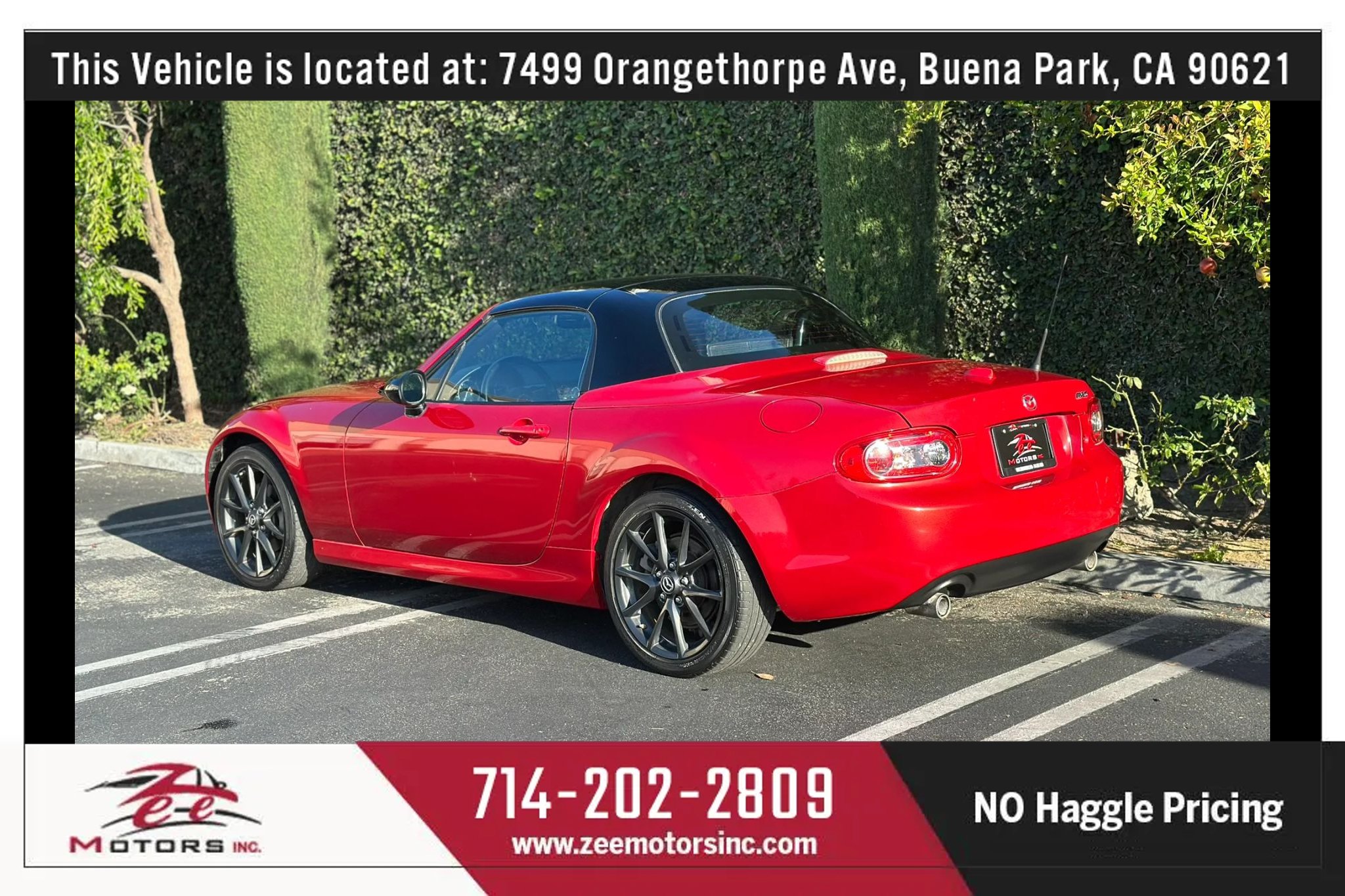 Used 2012 MAZDA MX-5 Miata Special Edition RWD image 9