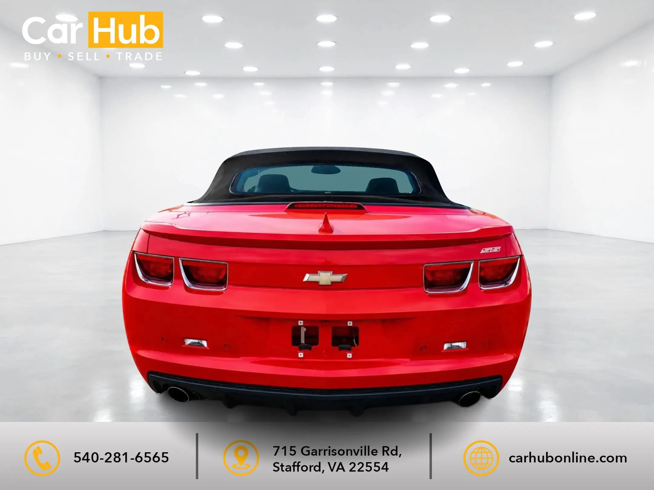 Used 2012 Chevrolet Camaro SS w/ RS Package RWD image 2