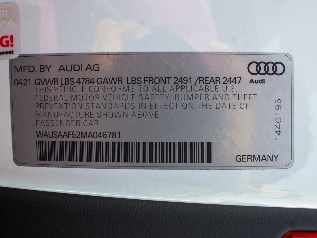 Used 2021 Audi A5 2.0T Premium w/ Convenience Package AWD/4WD image 12