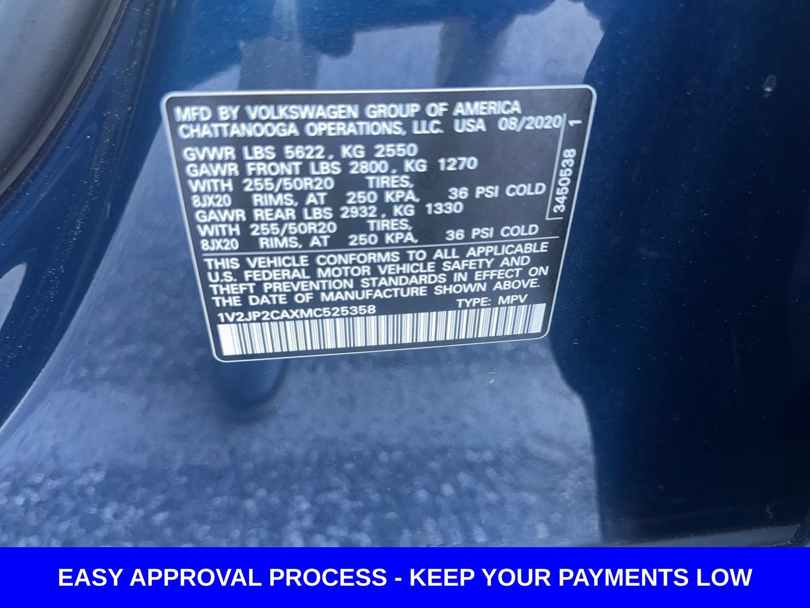 Used 2021 Volkswagen Atlas SE FWD image 15