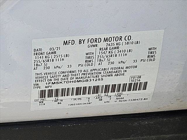 Used 2021 Ford Explorer XLT RWD image 25