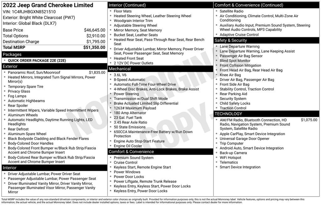Used 2022 Jeep Grand Cherokee Limited image 5