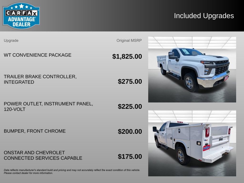 Used 2022 Chevrolet Silverado 2500 W/T w/ WT Convenience Package RWD image 3