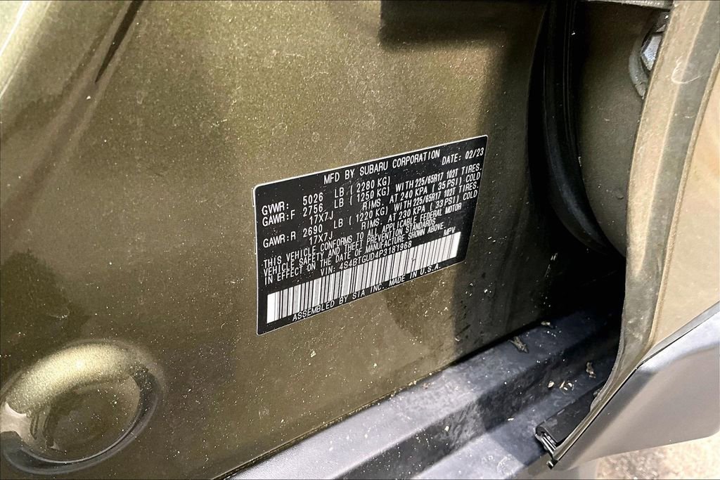 Used 2023 Subaru Outback Wilderness AWD/4WD image 16