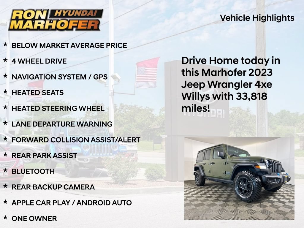 Used 2023 Jeep Wrangler Unlimited w/ Cold Weather Group AWD/4WD image 15