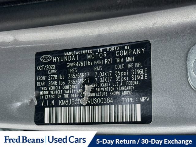 Used 2024 Hyundai Tucson SEL AWD/4WD image 37