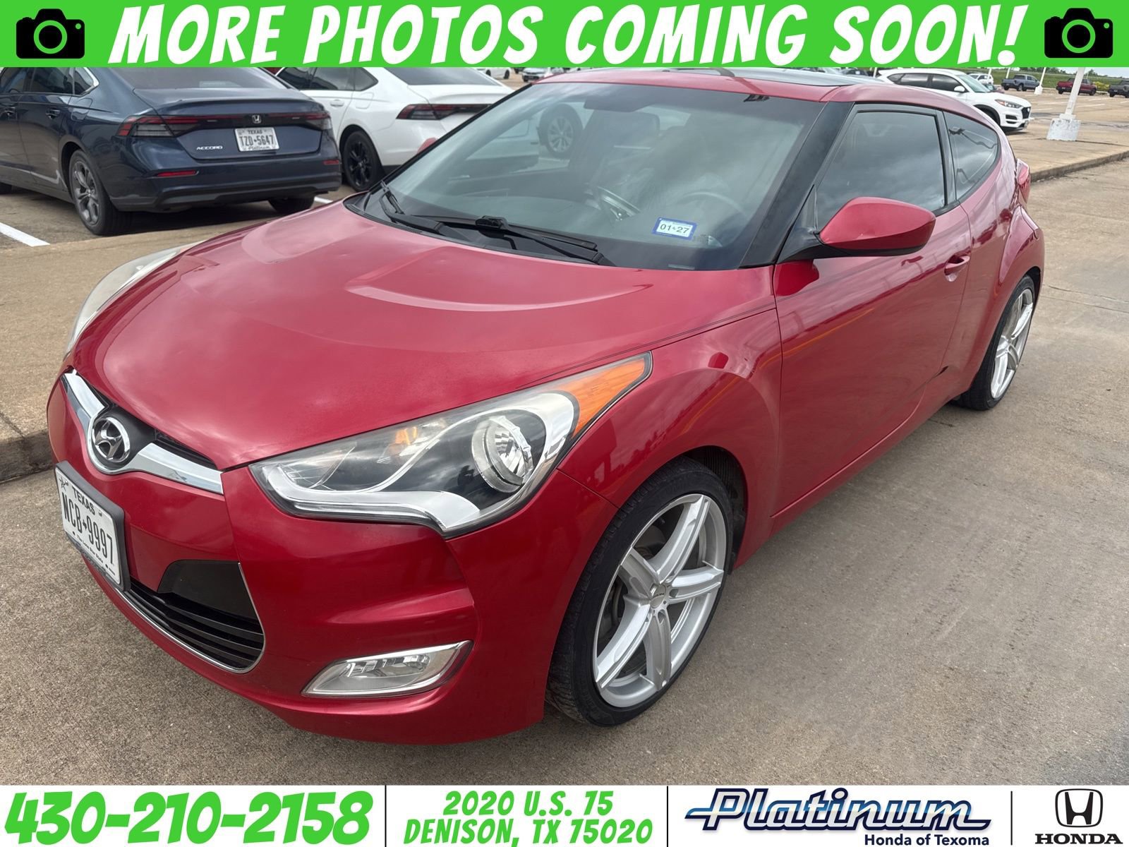 Used 2016 Hyundai Veloster w/ Option Group 03 image 1