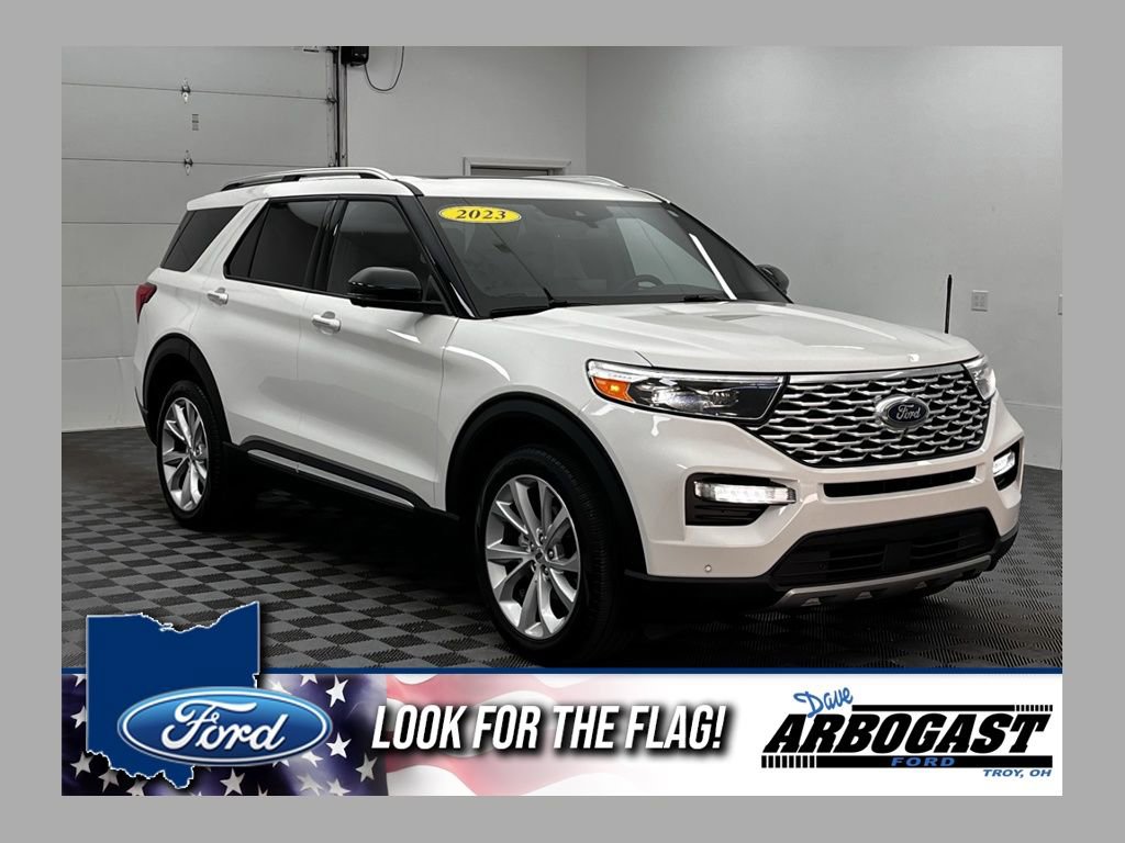 Used 2023 Ford Explorer Platinum w/ Technology Package image 1