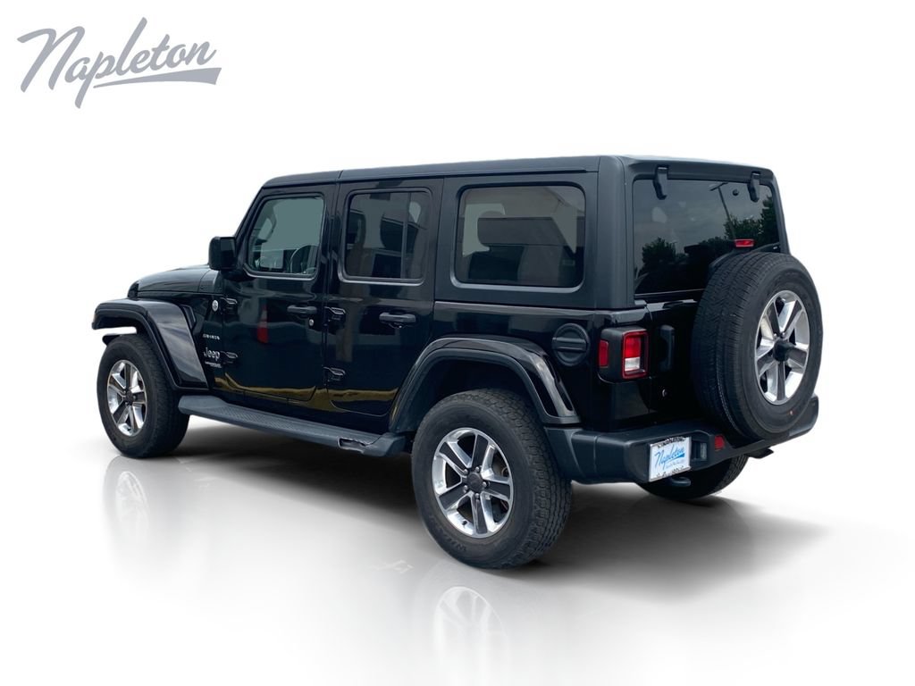Used 2020 Jeep Wrangler Unlimited Sahara AWD/4WD image 3