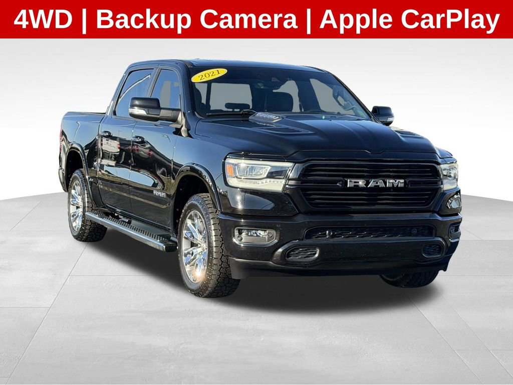 Used 2021 RAM 1500 Laramie w/ Sport Appearance Package image 1