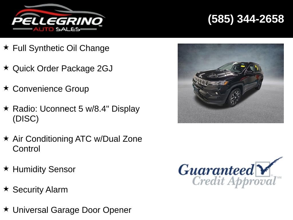 Used 2022 Jeep Compass Latitude w/ Convenience Group image 2