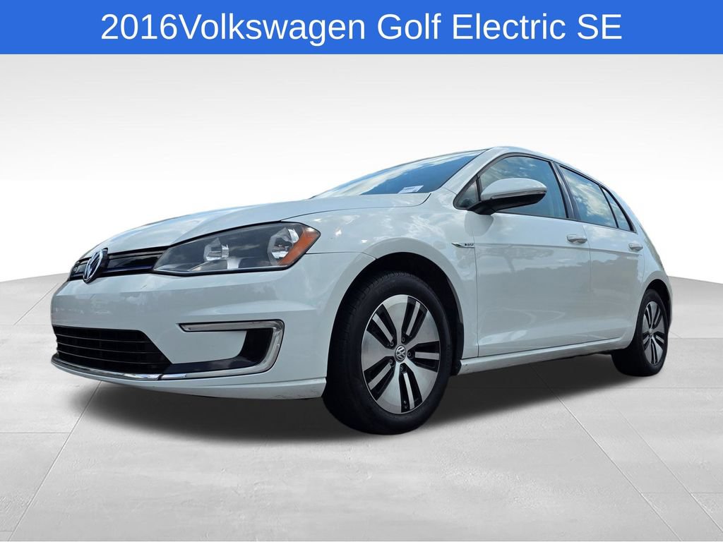 Used 2016 Volkswagen e-Golf SE w/ DC Fast Charging Package FWD image 10