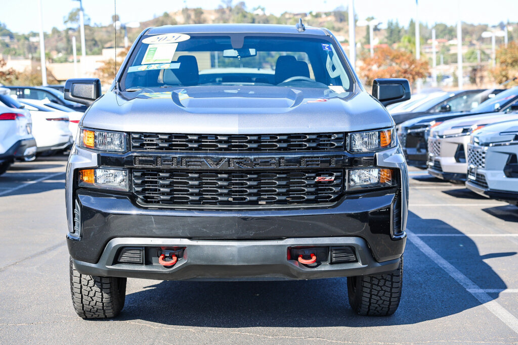 Used 2021 Chevrolet Silverado 1500 Custom Trail Boss AWD/4WD image 16