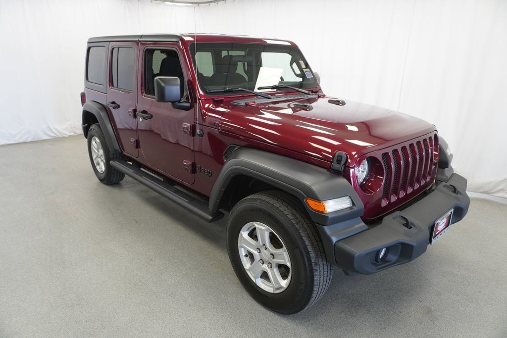 Certified 2021 Jeep Wrangler Unlimited Sport image 3