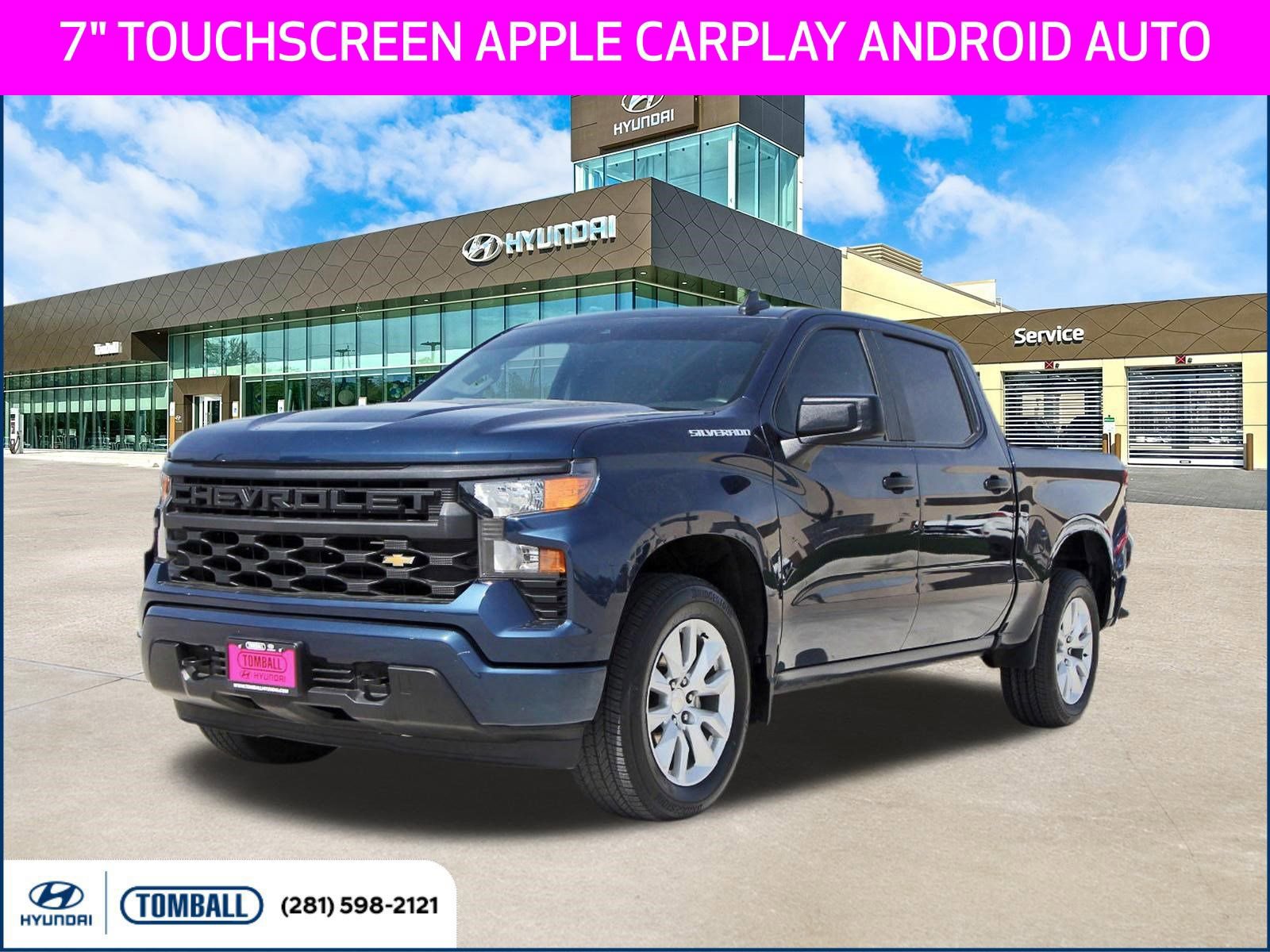Used 2023 Chevrolet Silverado 1500 Custom image 1
