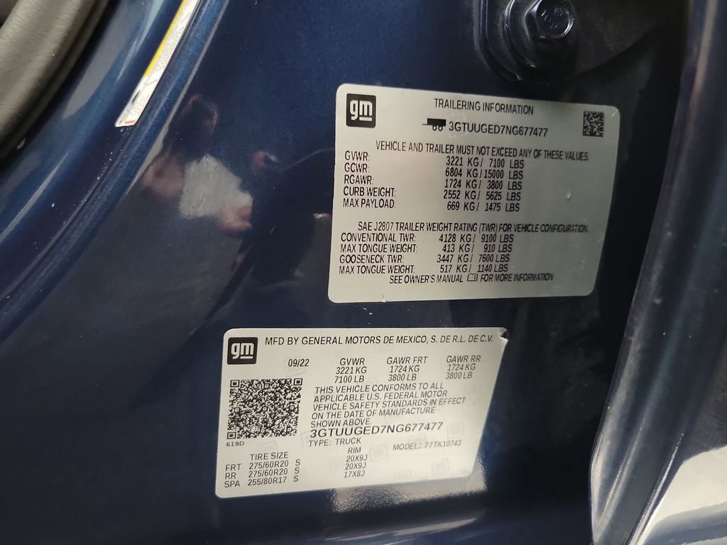 Used 2022 GMC Sierra 1500 Denali image 15