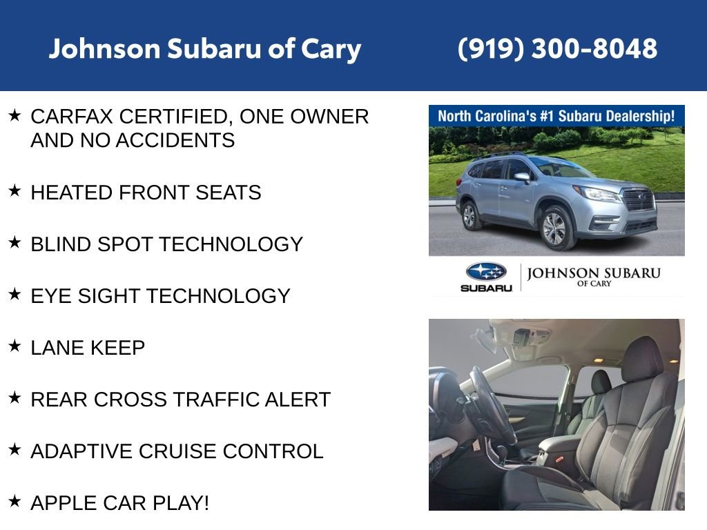 Used 2021 Subaru Ascent Premium w/ Popular Package #1 image 6