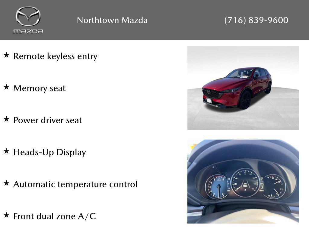 Certified 2024 MAZDA CX-5 2.5 Turbo w/ Premium Package AWD/4WD image 3