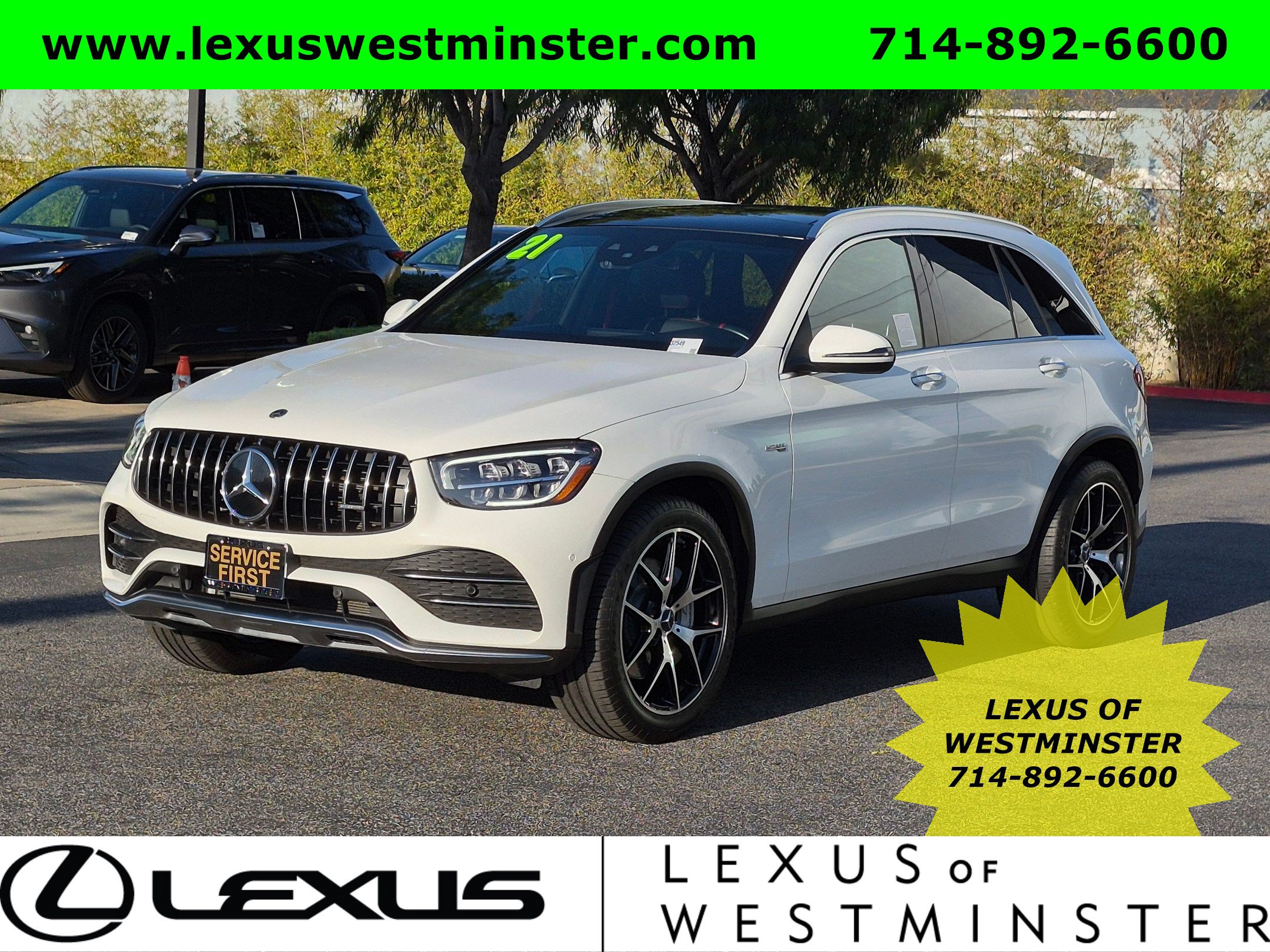 Used 2021 Mercedes-Benz GLC 43 AMG 4MATIC image 1