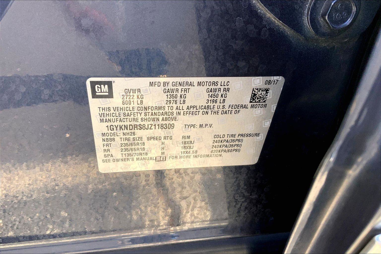 Used 2018 Cadillac XT5 Luxury w/ Driver Awareness Package image 29