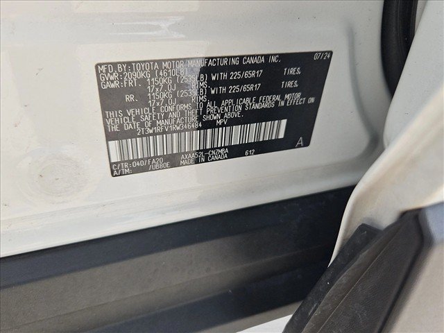 Used 2024 Toyota RAV4 XLE w/ Convenience Package FWD image 25