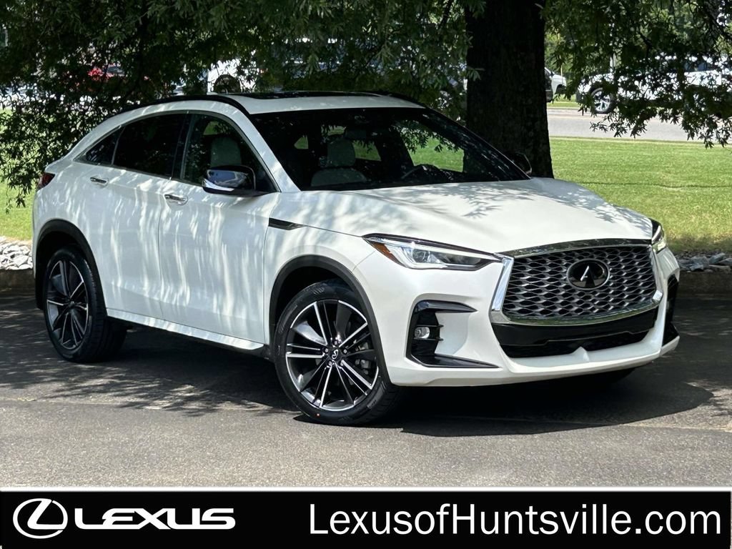 Used 2022 INFINITI QX55 Luxe w/ Cargo Package AWD/4WD video 1