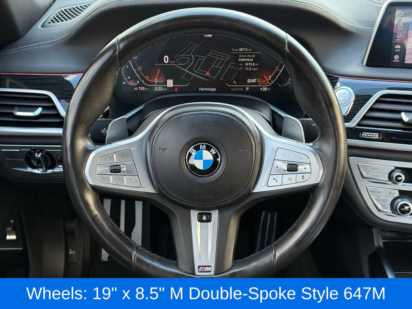 Used 2022 BMW 740i xDrive w/ M Sport Package image 36