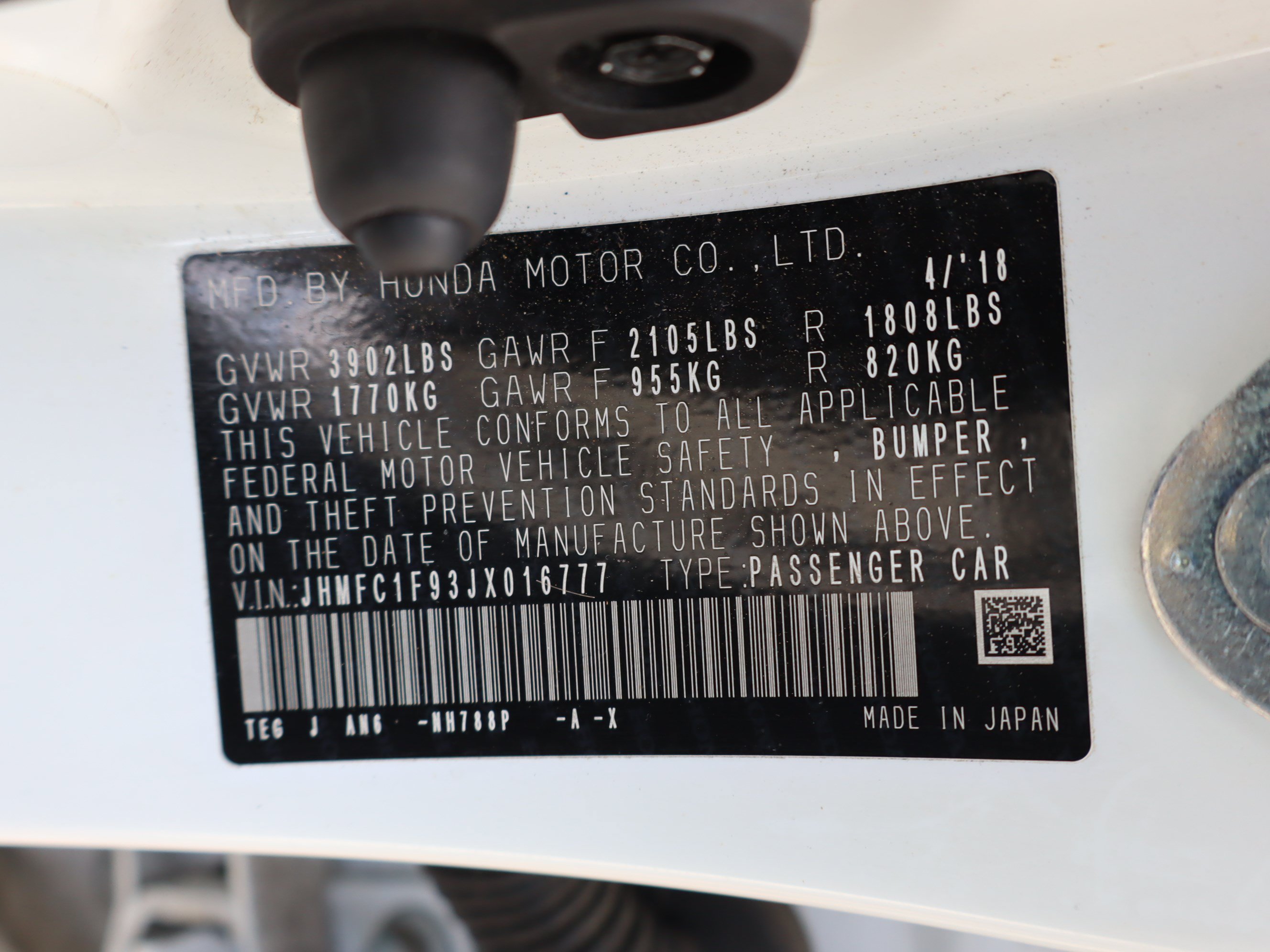 Used 2018 Honda Civic Touring image 24