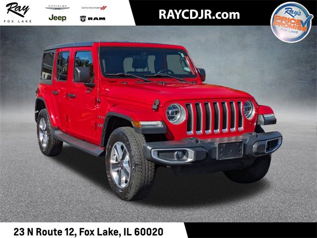 Certified 2018 Jeep Wrangler Unlimited Sahara w/ Dual Top Group