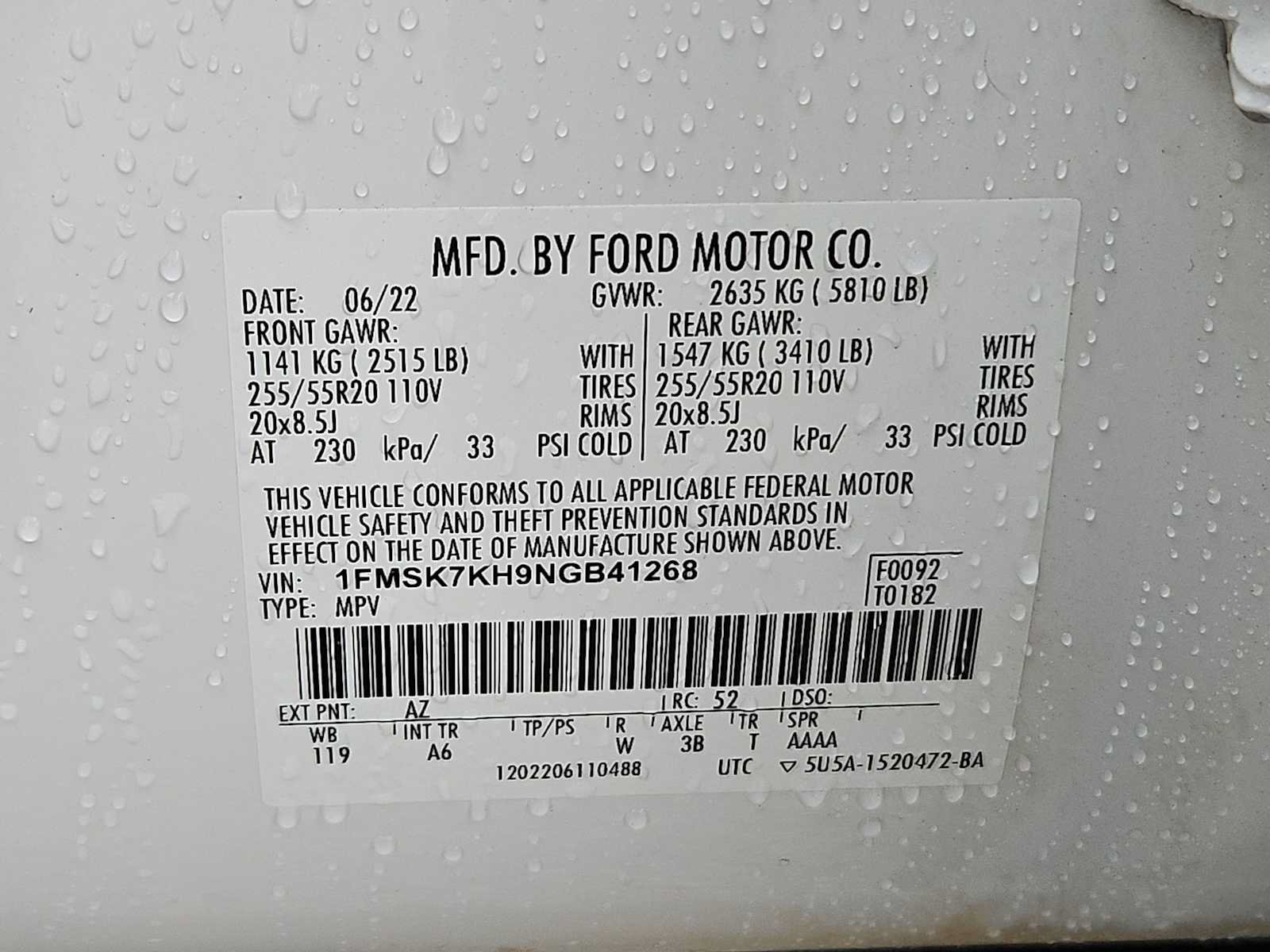 Used 2022 Ford Explorer ST-Line w/ Class IV Trailer Tow Package RWD image 24