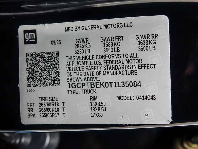 Used 2026 Chevrolet Colorado W/T w/ WT Custom Package AWD/4WD image 32